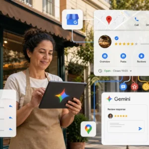 Gemini para Perfil da Empresa no Google: como responder avaliações e melhorar sua presença local