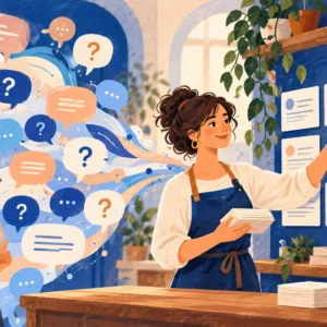 Como transformar conversas de clientes em uma página de perguntas frequentes com IA